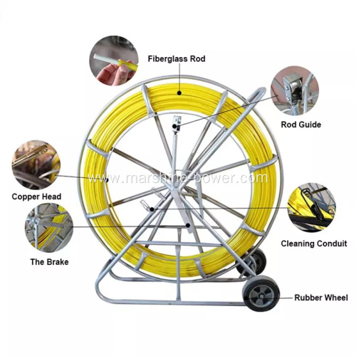 Cobra Rodding Reel Fibreglass Cable Snake